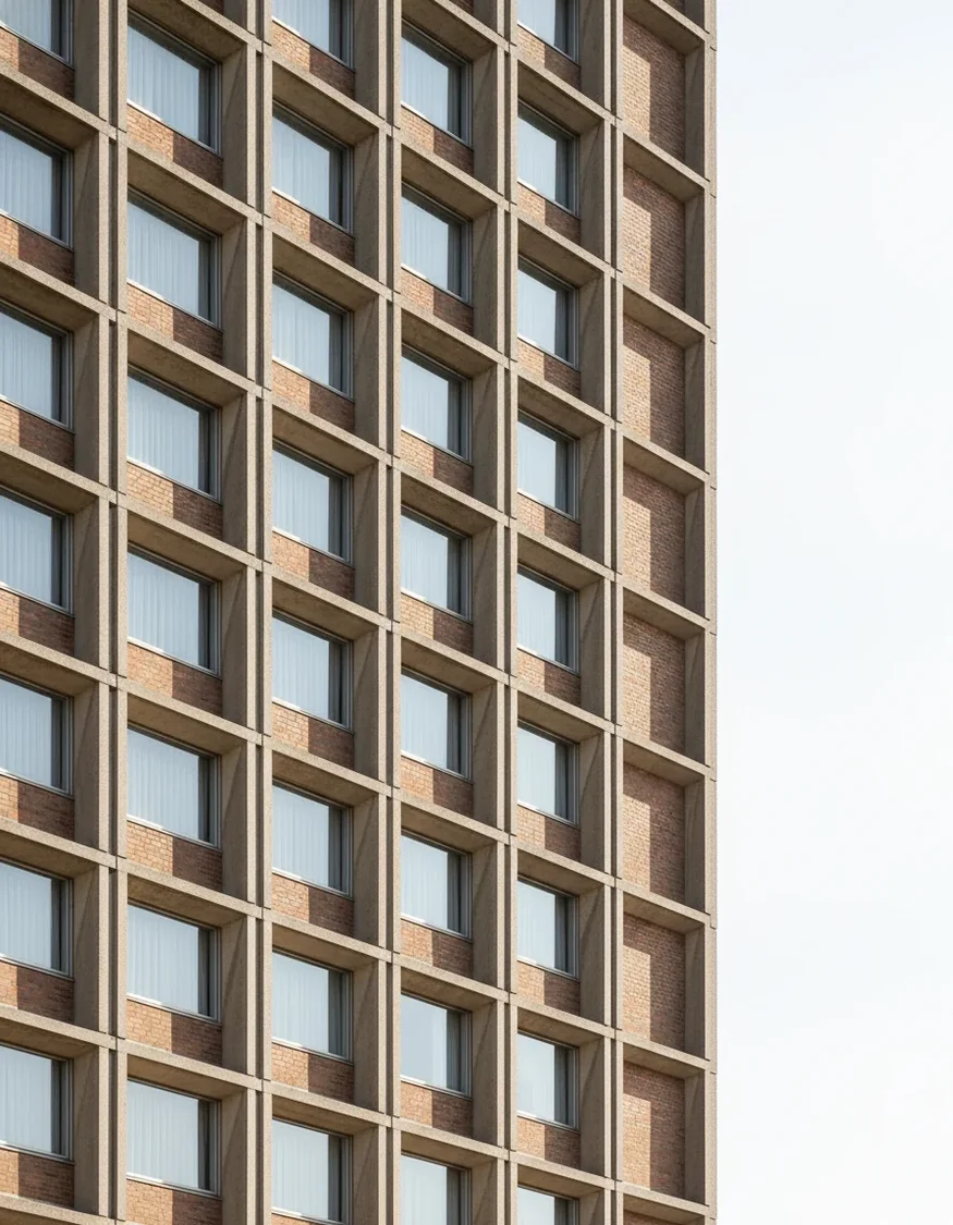 Hotelltårn detalj